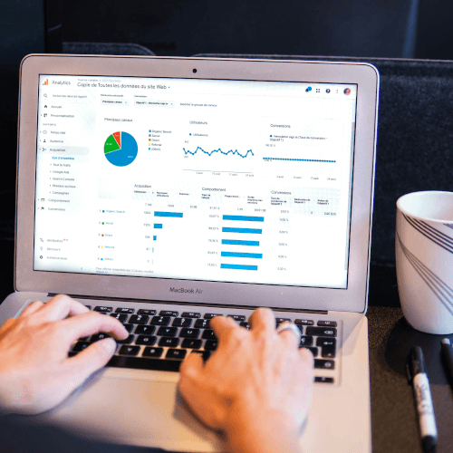 Team building strong digital footprint with SEO, website development, and online branding strategy